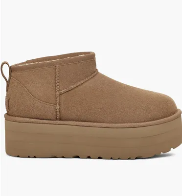 UGG ultra mini platform chestnut US9(EU40)26см
