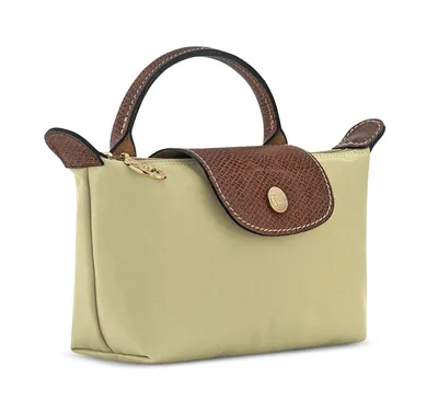 Longchamp Le Pliage Original mini  Top Handle Bag (Nylon) Pistachio