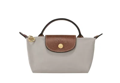 Longchamp Le Pliage Original mini  Top Handle Bag (Nylon) Pebble