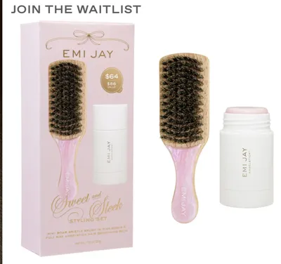 EMI JAY - лимитированный набор для идеально гладких “sleek” укладок на ходу.