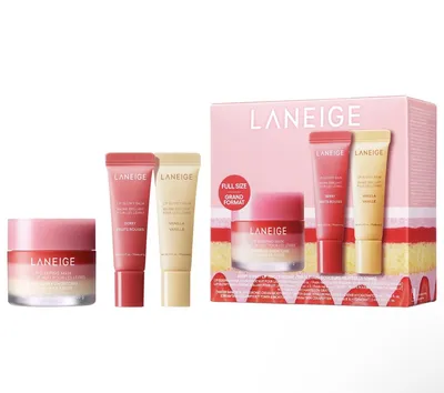 LANEIGE Lip Care Set / Strawberry Shortcake — лимитированный набор для губ