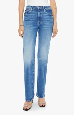MOTHER — The Kick It Relaxed Straight Leg Jeans
