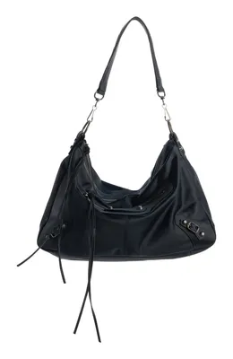 Balenciaga — Le City Moto Nylon Messenger Bag