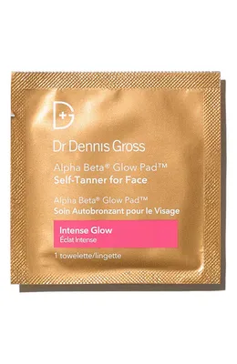 Dr. Dennis Gross Skincare — Alpha Beta® Glow Pad™ Self-Tanner for Face Intense Glow