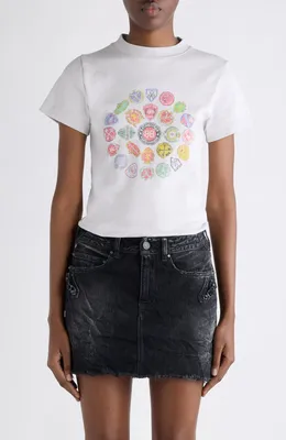 Balenciaga — Fitted Graphic T-Shirt