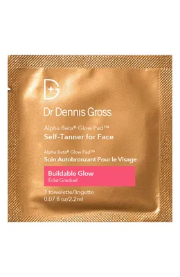 Dr. Dennis Gross Skincare — Alpha Beta® Glow Pad™ Self Tanner for Face Buildable Glow