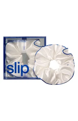 slip — Pure Silk Jumbo Scrunchie - Courtside