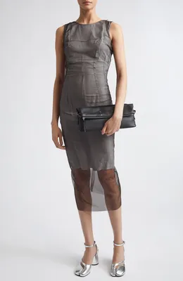 Maison Margiela — Sheer Midi Dress