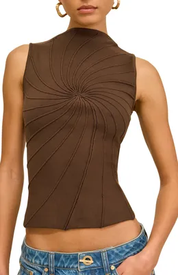Cult Gaia — Micah Seamed Sleeveless Top
