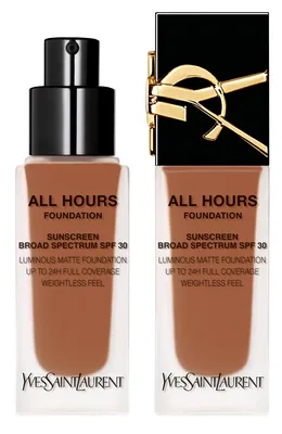 Yves Saint Laurent — All Hours Luminous Matte Foundation 24H Wear SPF 30 with Hyaluronic Acid