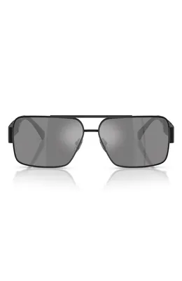 Versace — 61mm Rectangular Sunglasses