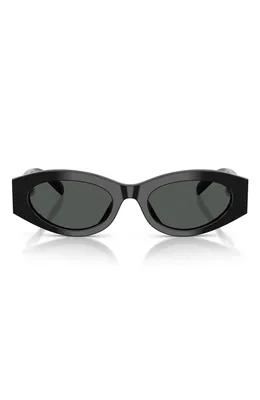 Tory Burch — 52mm Oval Sunglasses
