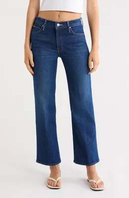 MOTHER — Lil' Kick It High Waist Straight Leg Jeans