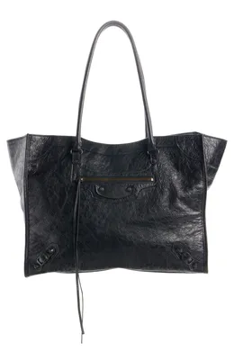 Balenciaga — Medium Le City Leather Tote