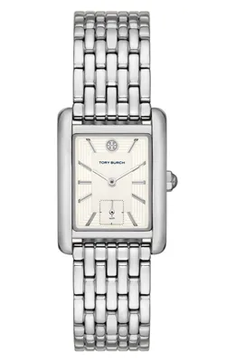 Tory Burch — Eleanor Stainless Steel Bracelet Watch, 25mm x 34mm