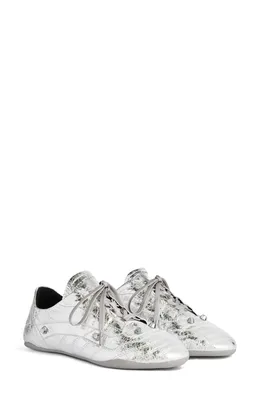 Balenciaga — Zen City Metallic Sneaker