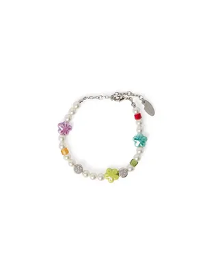 OFF WHITE — Women's Arrow Pearl & Beads Bracelet