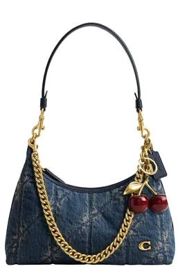 COACH — Juliet 25 Quilted Denim Shoulder Bag