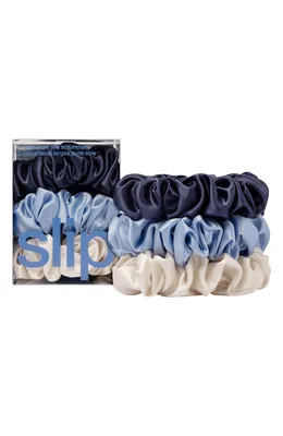slip — Skye 3-Pack Pure Silk Large Scrunchies