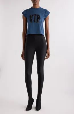 Balenciaga — Shrunken Graphic T-Shirt