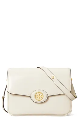 Tory Burch — Robinson Spazzolato Leather Shoulder Bag