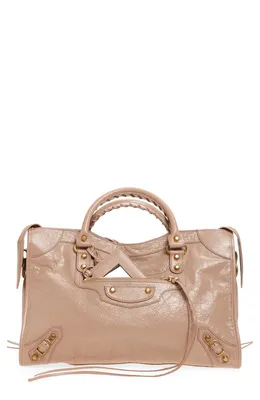 Balenciaga — Medium Le City Arena Leather Tote