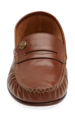 Versace — Medusa Penny Loafer