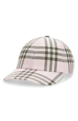 Burberry — Classic Check Baseball Cap