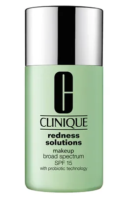 Clinique — Redness Solutions Makeup Foundation Broad Spectrum SPF 15 with Probiotic Technology