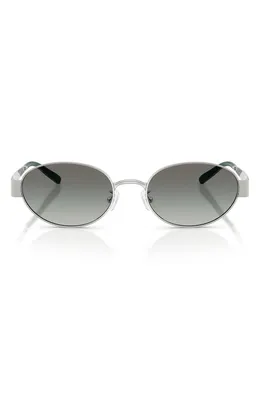 Tory Burch — 54mm Oval Sunglasses