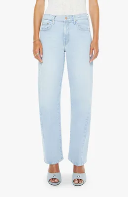 MOTHER — The Half Pipe Hover Mid Rise Barrel Jeans