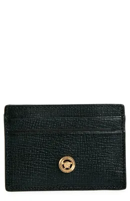 Versace — Medusa Leather Card Case