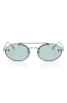 Versace — 56mm Oval Sunglasses