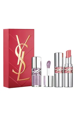 Yves Saint Laurent — 2-Piece Loveshine Plumping Lip Oil & Lip Oil Stick Gift Set $85 Value