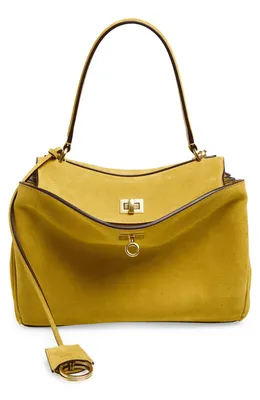 Balenciaga — Rodeo Suede Top Handle Bag