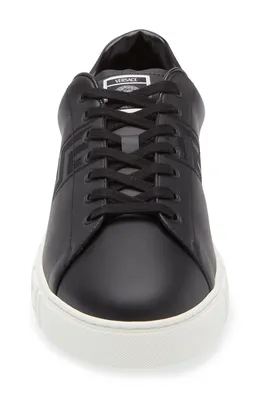 Versace — Barocco Greca Jacquard Low Top Sneaker