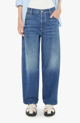 MOTHER — The Delinquent Ankle Wide Leg Jeans