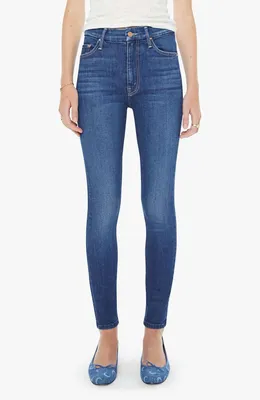 MOTHER — The Looker High Waist Skinny Jeans