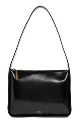 Khaite — Lori Squared Leather Shoulder Bag
