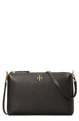 Tory Burch — Mercer Pebbled Zip Crossbody Bag