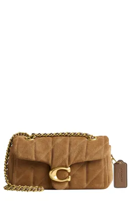 COACH — Tabby 20 Quilted Suede Convertible Shoulder Bag