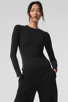 Alo Yoga — Ribbed Modal Long Sleeve