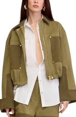 Cult Gaia — Anders Colorblock Utility Jacket