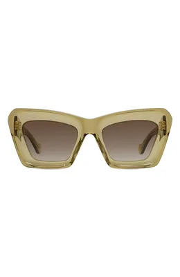 Loewe — Chunky Anagram 46mm Rectangular Sunglasses