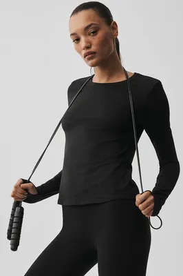 Alo Yoga — Alosoft Finesse Long Sleeve