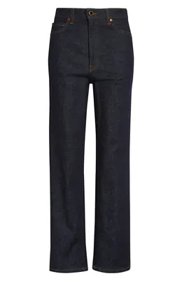 Khaite — Abigail Ankle Straight Leg Jeans