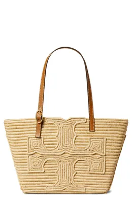 Tory Burch — Ella Small Structure Straw Tote