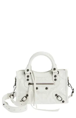 Balenciaga — Mini Le City Brogue Bag