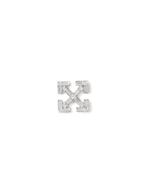 OFF WHITE — Men's Bling Arrow Mono Earring