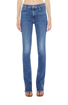 MOTHER — Runaway High Waist Flare Jeans